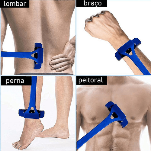 Aparador Depilador Pelos Corpo Costas Bastao Homem Mulher