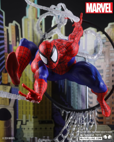 Mcfarlane Spiderman By Todd Mcfarlane Figura Posada (Usado)