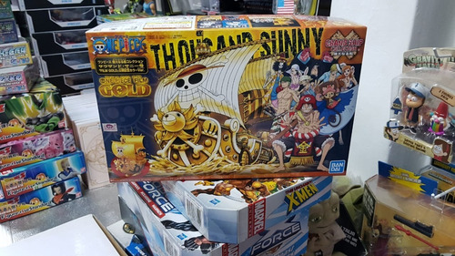 Imagen 3 de 3 de Thousand Sunny (gold) Grand Ship Collection One Piece Bandai