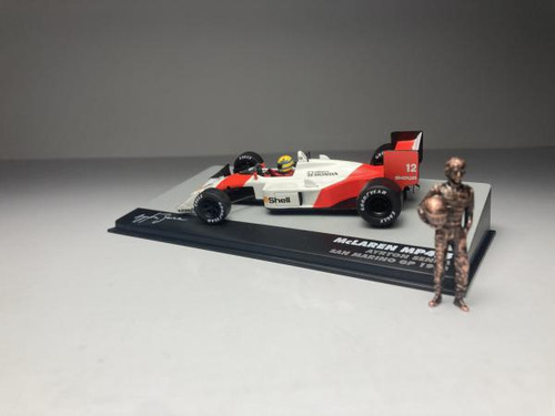 Lendas Brasileiras Do Aut Mclaren Mp4/4+ Figura Ayrton Senna (Usado)