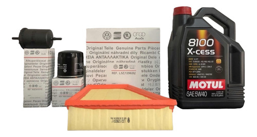 Kit De 3 Filtros+motul 8100 X-cess Para Gol Trend- Original