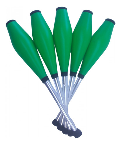 Jogo 5 Clavas Pirouette - Newronio Malabares Pro Cor Roxa