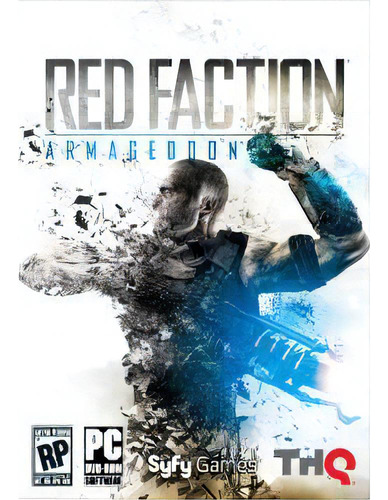 Jogo Red Faction Armageddon Para Pc Midia Fisica Syfy Games