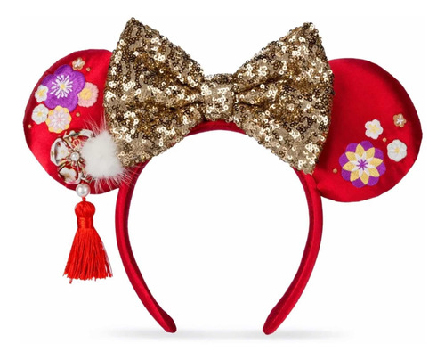 Vincha Minnie Mouse Año Nuevo Chino Talla Única Disney Store