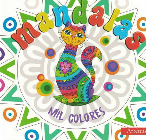 Mandalas Mil Colores - Gato