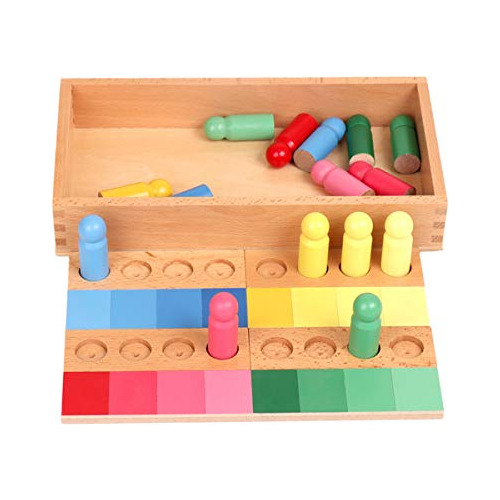 Yhzan Montessori Color Juego Parecido Clasificación 2vsqs