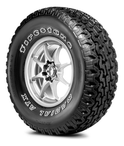 Kit 2 Lt31x10.50r15 109q Radial Atx Firestone Índice De Carga 109