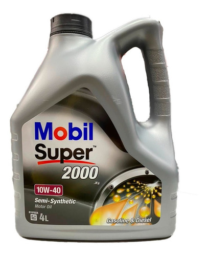 Imagen 2 de 5 de Mobil Super 10w40 4lts Todoventascurico