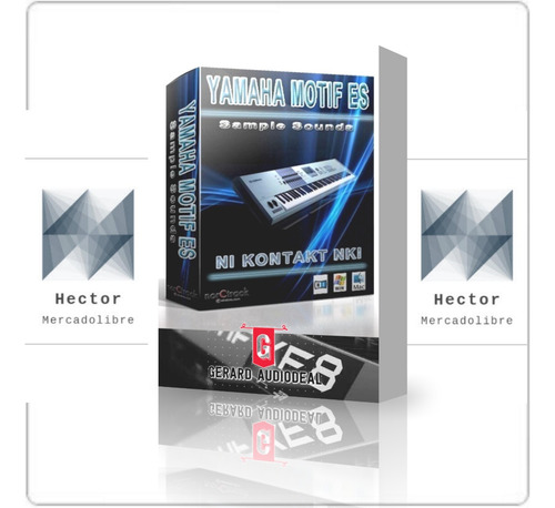  Yamaha Motif Xf  Completo - Samples Kontakt (32gb)