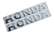 Comprar 2 Pzas. Emblema Letras Honda Para Auto O Motocicleta