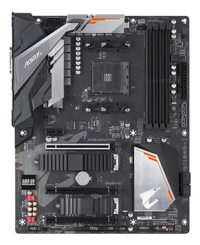 Placa Mãe Aorus B450 Pro Gigabyte Am4 Rgb