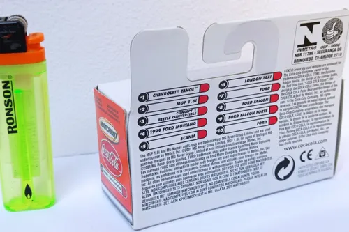Concept 1 Beetle Convertible Coca Cola 2001 Matchbox Mattel (Usado)