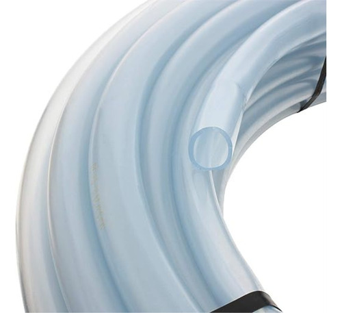 Manguera Industrial Pvc Transparente 3/8 Pulgada Rollo 20mts Transparente