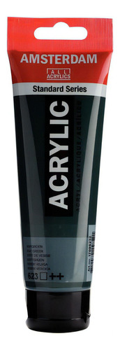 Acrílico Amsterdam Serie Standard 120ml Colores Color 623 Verde Vejiga