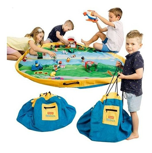 People People Play Pouch, Ultimate All-in-1 Play Mat Qvmfc