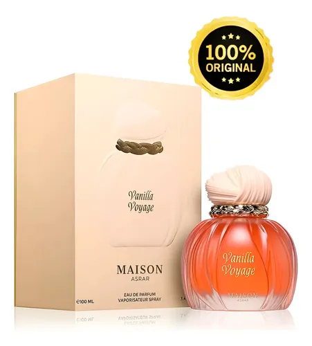Perfume Árabe Vanilla Voyage - Maison Asrar 100ml Original