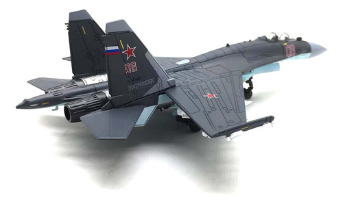 1/100 Modelo De Avión Su-35 Adornos Coleccionables Para Bar