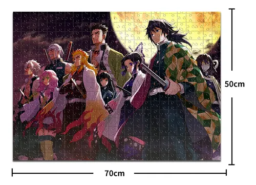 Rompecabezas De 1000 Piezas – Chica Samurái Anime – 50x70 Cm – Decoración De Pared – Regalo Para Adolescentes Y Adultos