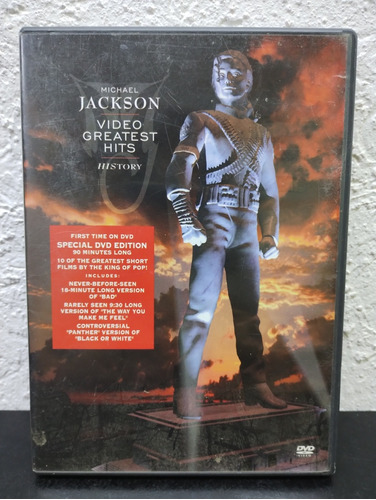 Michael Jackson Video Greatest Hits-history (dvd) Año 2002 