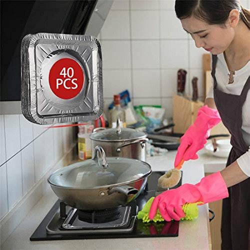 Tapa Quemador Estufa Desechable Protector Superior De Estufa