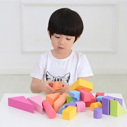 25 Piezas De Bloques De Construcción Educativos De Espuma