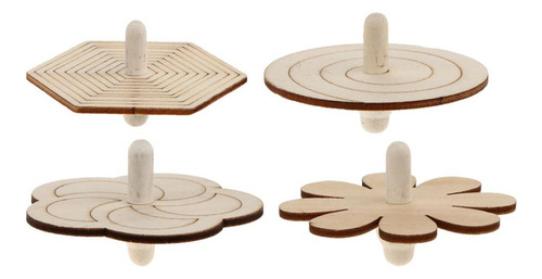 3 X 4 Piezas Giroscopio De Atractivo Juguetes Educativos