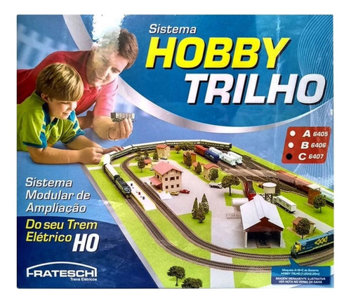 Kit Hobby Trilho - Caixa C - Ho Frateschi 6407 Frateschi