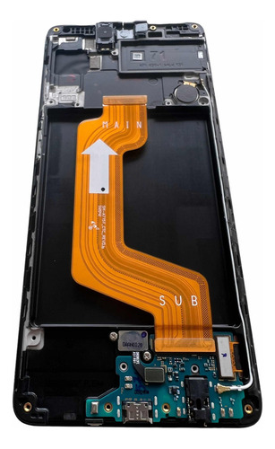 Sjpm Tela Frontal Display Completa A71 A715 100% Original