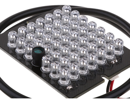 Dc12v 48led 940nm Ir Infrarrojo Luz Iluminador Tablero 90 °