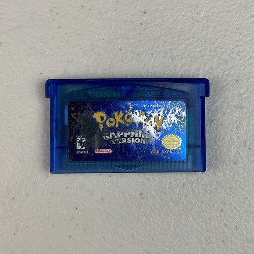 Repro Pokemon Sapphire Gameboy Advance Nintendo Juego Gba (Usado)