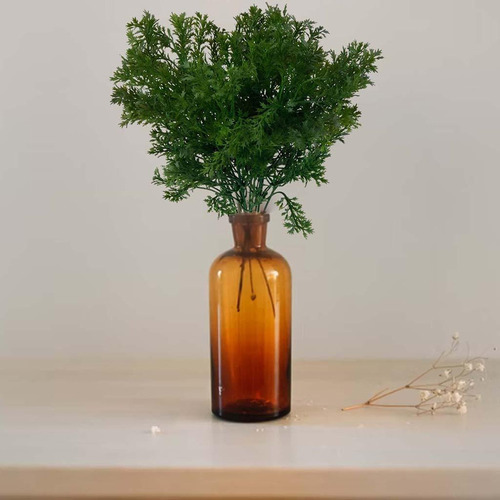 W Bollo Artificial De Plástico Con Plantas De Perejil