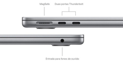 Apple Macbook Air 13 ,m3,24gb Ram, 512gb Ssd Cinza-espacial
