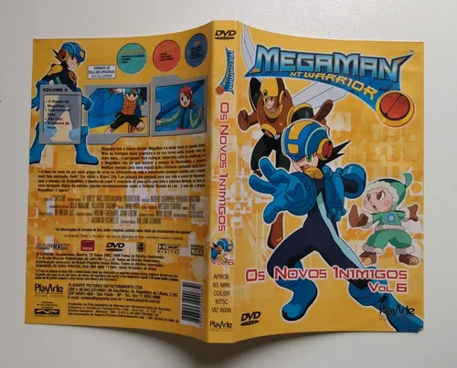 Megaman Nt Warrior Volume 6 Os Novos Inimigos Dvd | MercadoLivre