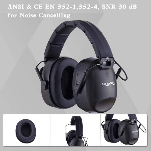 Auriculares De Protección Auditiva Con Cancelación De Ruido