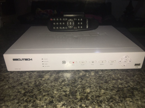 Dvr Secutech Para 4 Cámaras Incluye Disco Duro