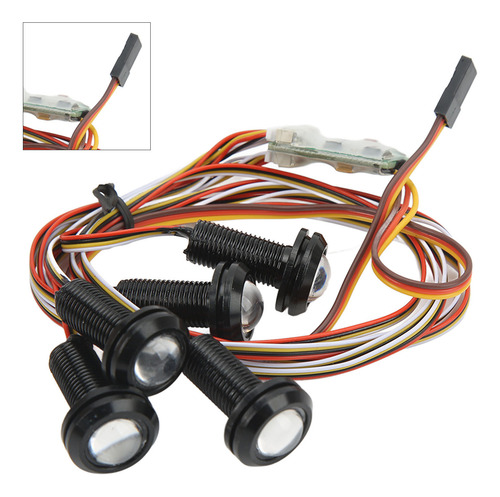 Faro Led Rc Frontal De Repuesto De 10 Modos De Alto Brillo