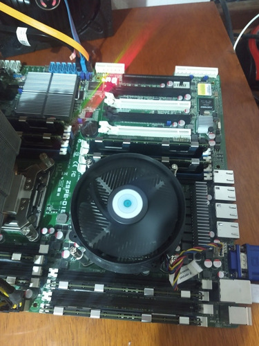 Imagem 2 de 9 de Placa Mãe Asus Zpe-d16 2 Processadores Xeon E5-2609 8gb Ddr3