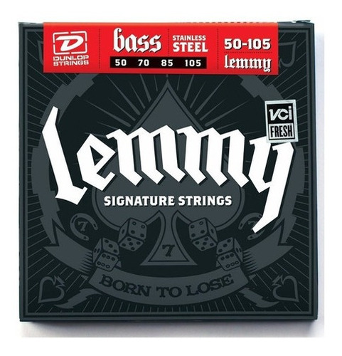 Encordado Para Bajo 4 Dunlop  Lemmy 050 / 105 Lks