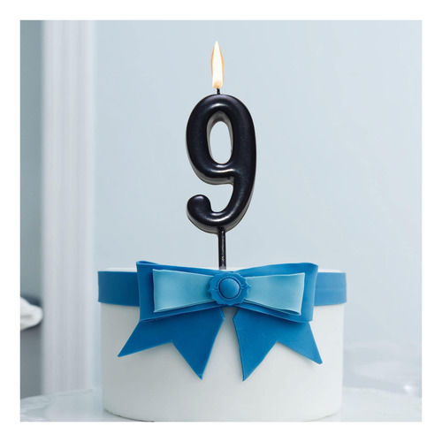 10 Piezas Velas Numerales De Cumpleaños, Velas Numerales De