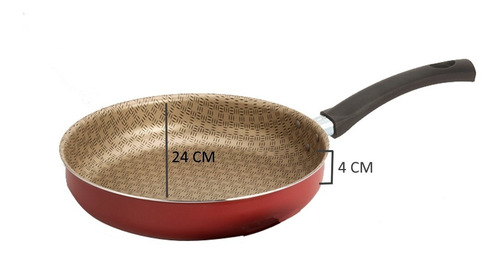 Imagen 2 de 10 de Bateria 4 Piezas Set De Ollas Cocina Antiadherente Jovifel