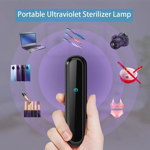 Imagem 5 de 7 de Lâmpada Uvc Ultravioleta Esterilizador Desinfecção Portátil
