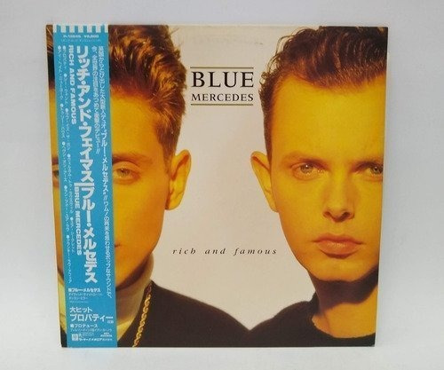 Blue Mercedes Rich And Famous Vinilo Japones Obi Musicovinyl