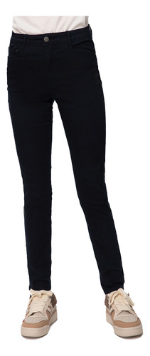 Jeans Super Skinny Color Azul Mujer Fashion´s Park