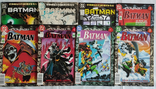 Batman Contagio 8 Volúmenes Dc Libro P (Usado)