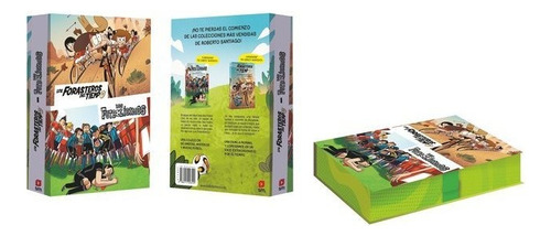 Pack Los Futbolisimos 01: El Misterio De Los Arbitros Dormidos + Los Forasteros Del Tiempo 01: La Av, De Roberto Santiago. Editorial Sm Ediciones En Español