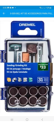 Dremel Kit Para Lijado Y Amolado