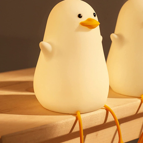 Luz Nocturna Led De Pato Luz Nocturna De Silicona Para Niños