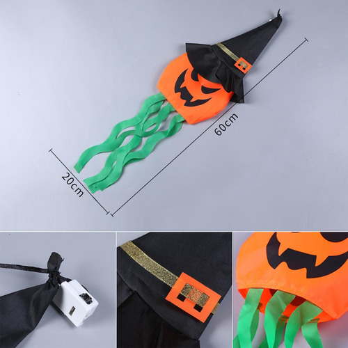 Cadena Led Iluminada For Decoración De Halloween Con Forma