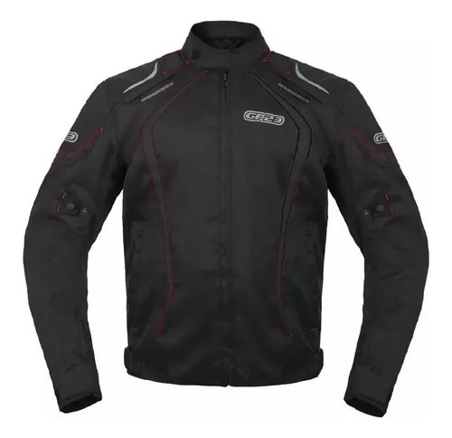 Campera Ruta 40 Punto Extremo Negra Bagattini Motos