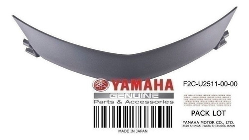 Puntera Delantera Moto De Agua Yamaha Fzs/fzr (08-12) Gris